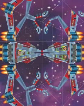 Preview: 100 Raumschiffe aus Papier