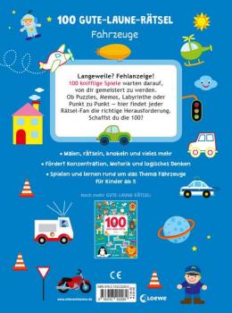 Preview: 100 Gute-Laune-Rätsel Fahrzeuge