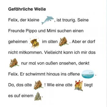 Preview: Maxi Pixi 469: Der kleine Delfin auf Schatzsuche