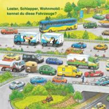 Preview: Maxi Pixi 488: Wimmelspaß Große Fahrzeuge