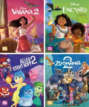 4er Disney Mini-Bücher zum Film 1-4
