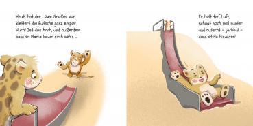 Preview: Der kleine Löwe ist ängstlich - Baby Pixi Band 111 (Unkaputtbar®)