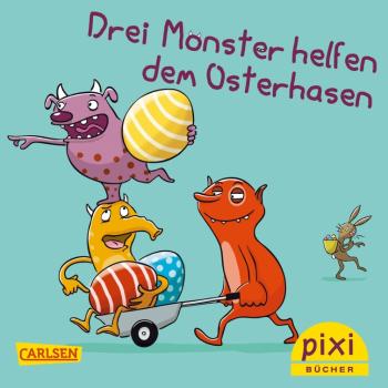 Drei Monster helfen dem Osterhasen - 2549