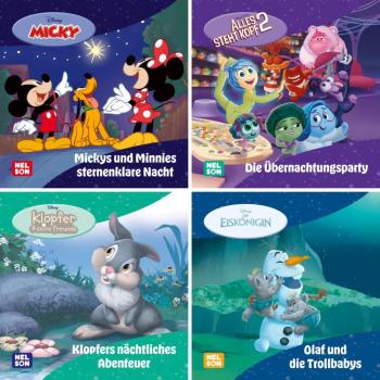 Disney Gutenacht-Geschichten 60: 4er-Set Maxi-Mini