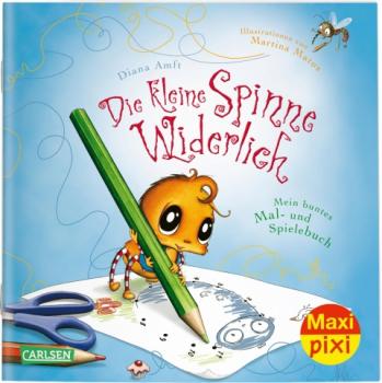 Die kleine Spinne Widerlich: Mein buntes Mal- und Spielebuch - Maxi Pixi Nr. 314