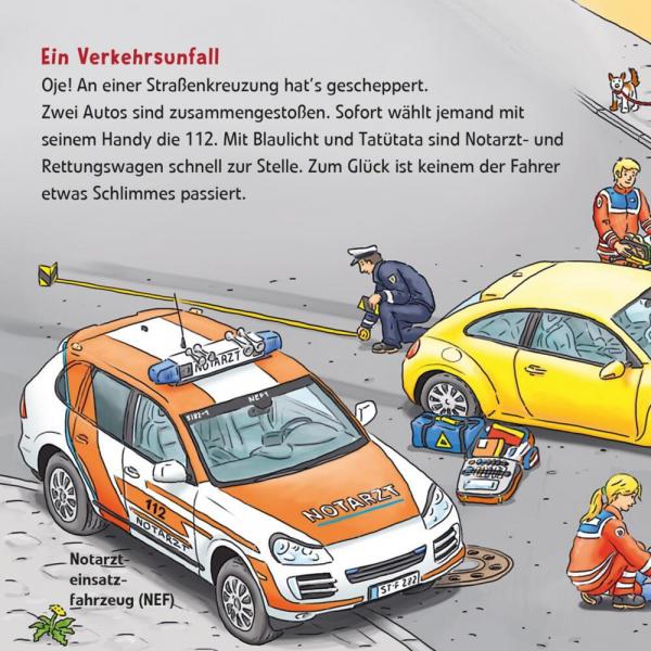 Maxi Pixi 487: Entdecke die Rettungsfahrzeuge