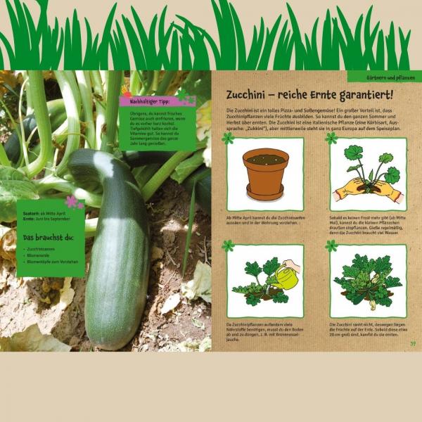 Gartenbuch für Kinder