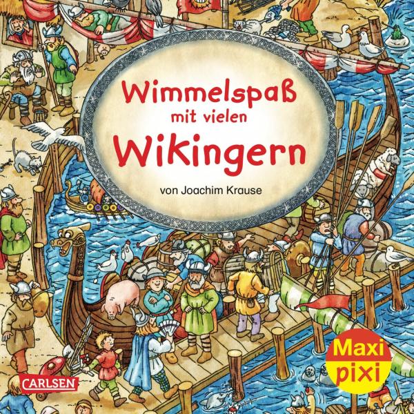Wimmelspaß mit vielen Wikingern